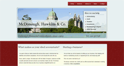 Desktop Screenshot of mcdh.ie